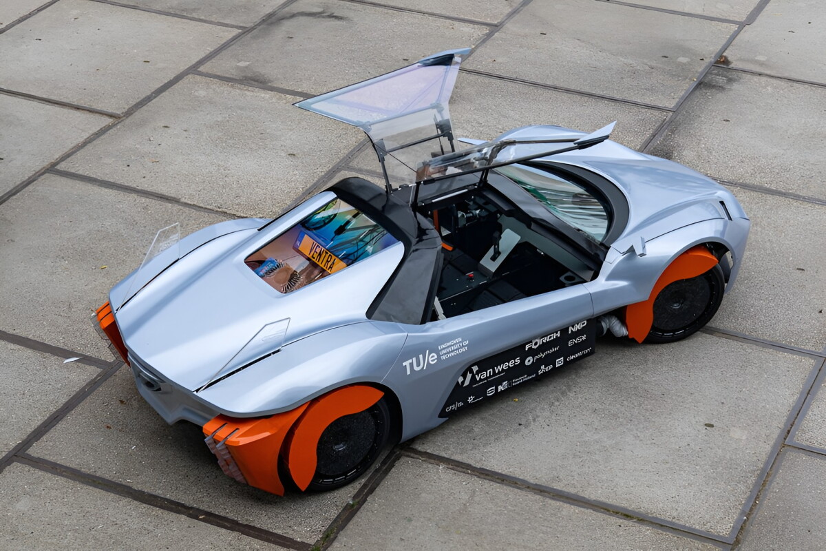 Visionary coupe self-cleans the emissions EVs still create