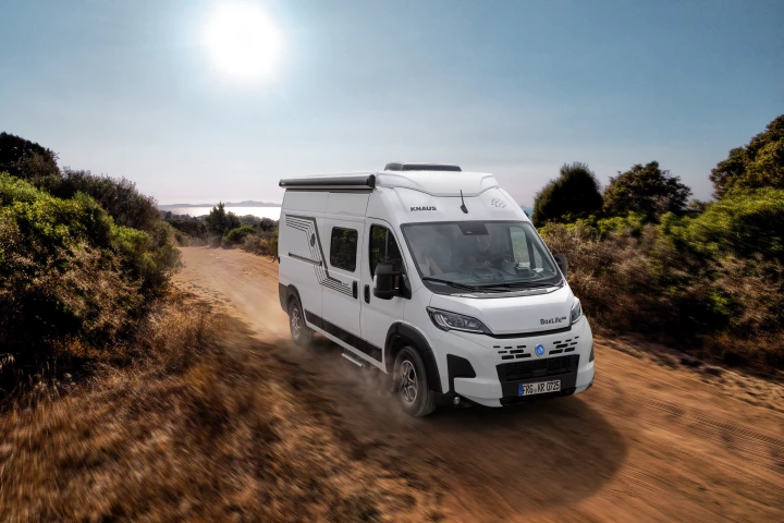 Knaus is adding the new Boxtime as the latest model in a "Boxy" camper van lineup that also includes the Boxlife (above) and Boxdrive