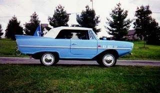 Historical Amphicar image from the International Amphicar Owners Club archive.