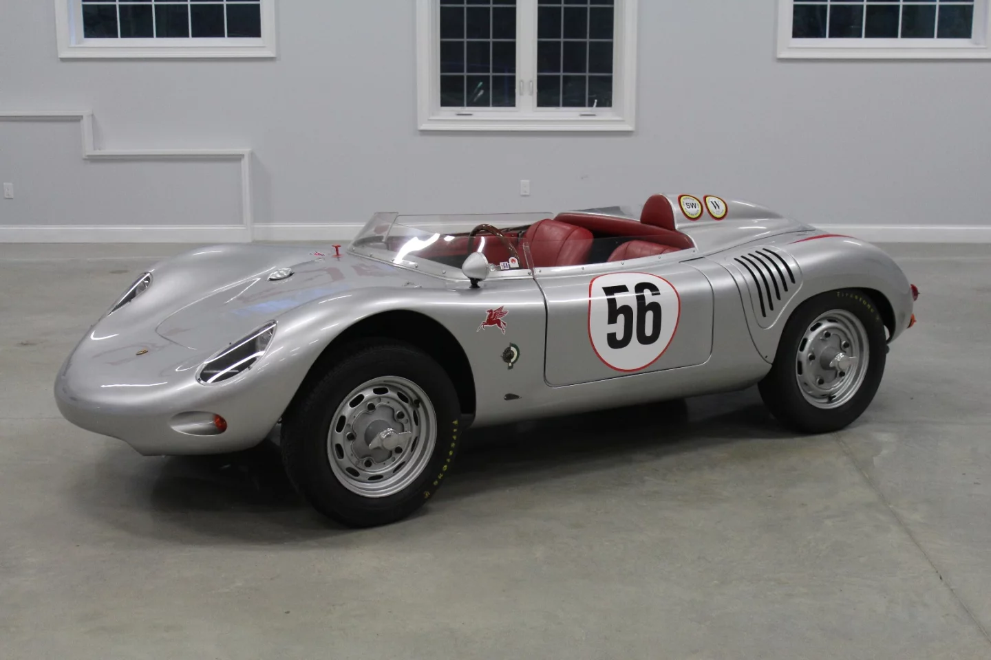 The 1958 Porsche RSK Tribute was not a real Porsche but a replica, and although it starred in a feature film, it sold for just $19,800, which represents excellent value for a car having appeared on the silver screen