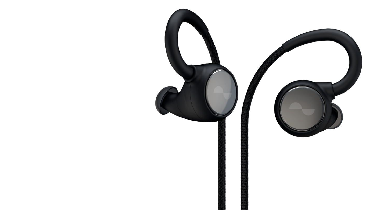 The hearing-adaptive NuraLoop earphones feature noise cancelling, social mode, Bluetooth and magnetically detachable analog audio connections