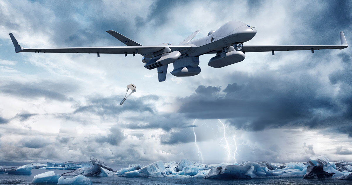 Drone take on sub-hunting patrols with sonobuoys