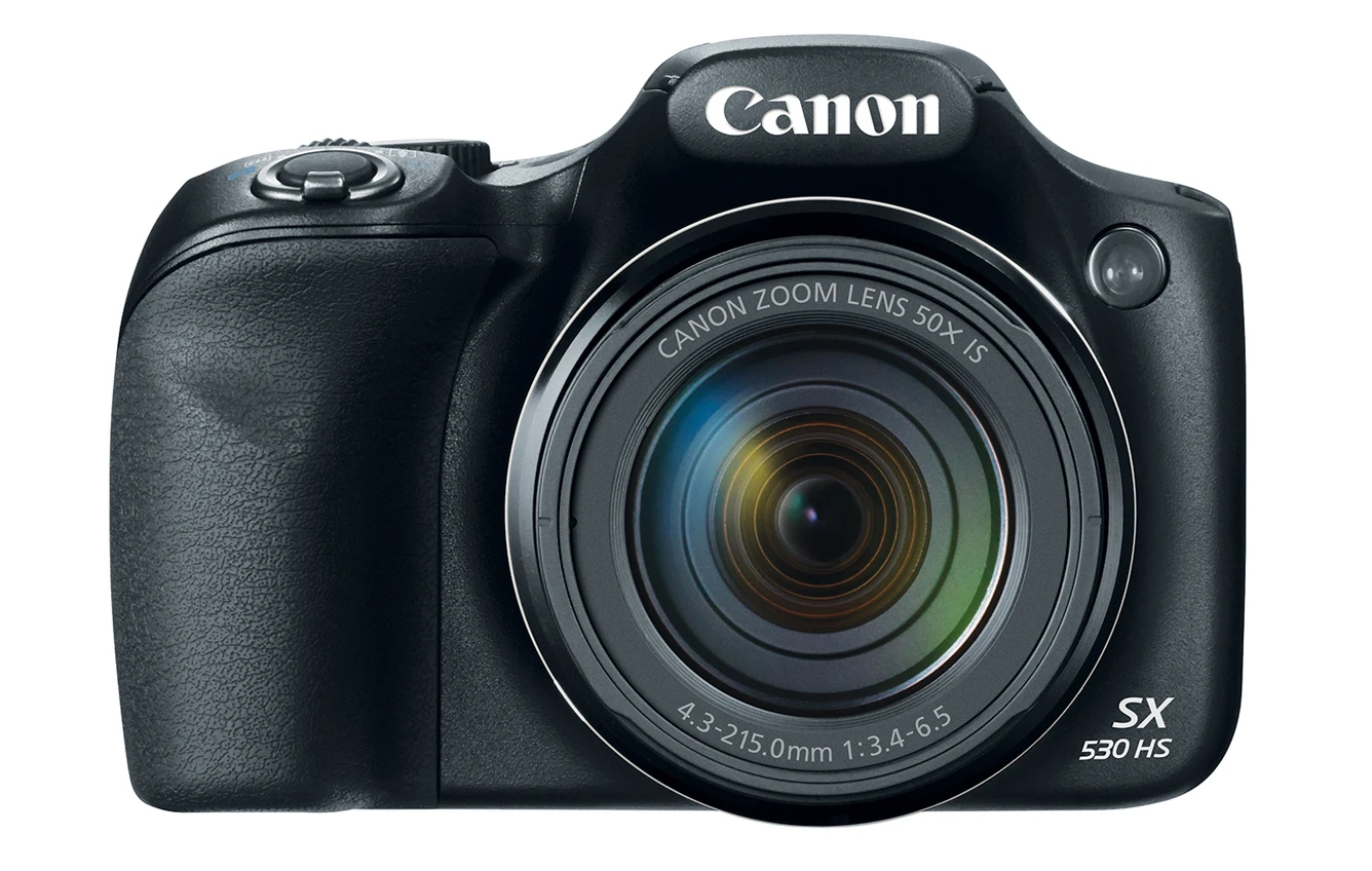The Canon PowerShot SX530 HS is a DSLR-styled bridge camera