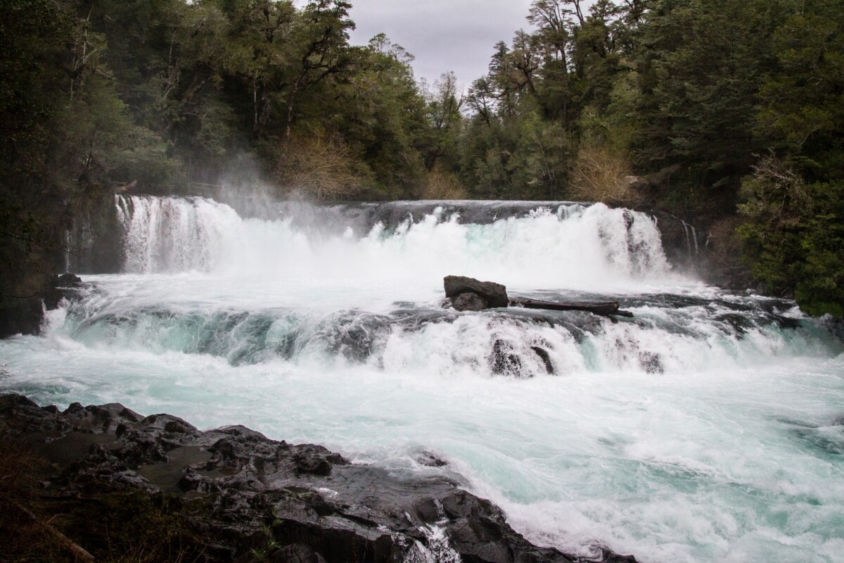 An easy walk along the riverside trail is dotted with viewing platforms of moderately sized, but still impressive waterfalls (is there any other kind?)