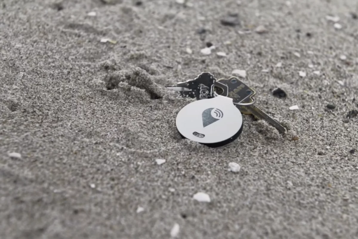 The TrackR bravo is a two-way item-tracking device