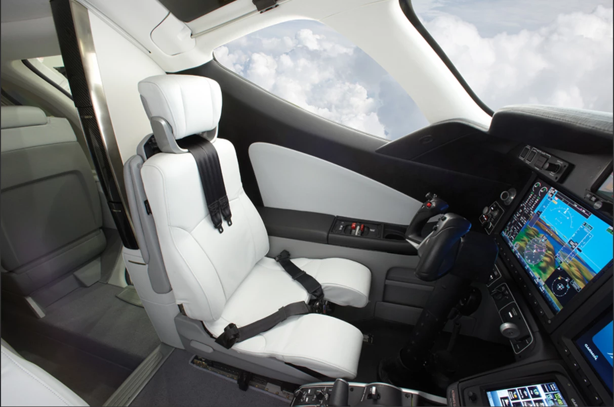 HondaJet cockpit