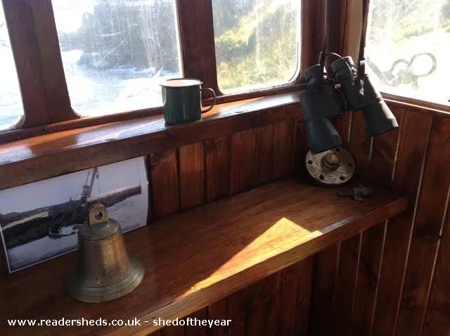 The aptly-named Fastest Shed sports a V6 engine