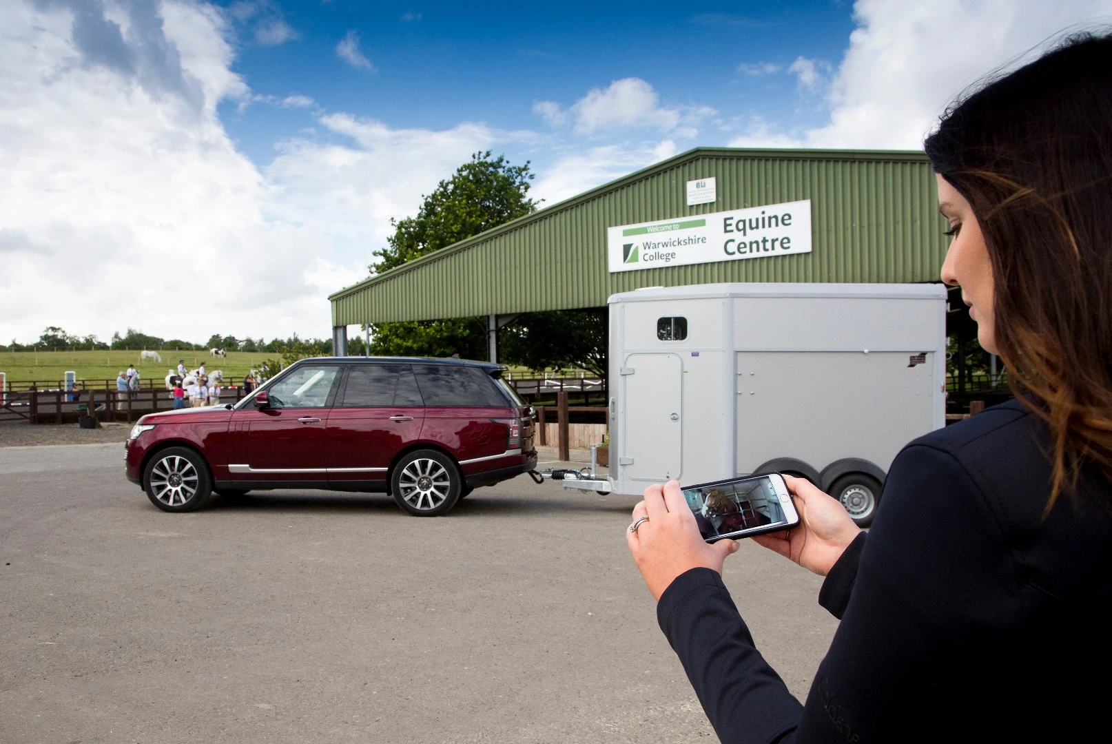 The Cargo Sense allows the driver to keep tabs on their horse while away from the vehicle