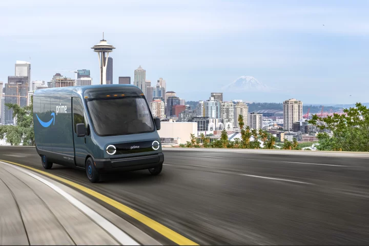 Rivian's bespoke electric delivery van for Amazon