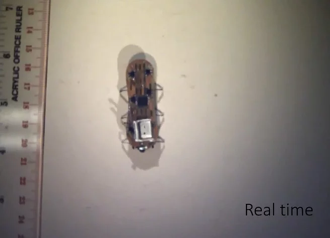 Unlike its tethered cousins, HAMR3 is autonomous thanks to its on board battery