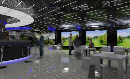 The plans incorporate a 4-star hotel and catering facilitiesImage: www.indoorgolfarena.eu