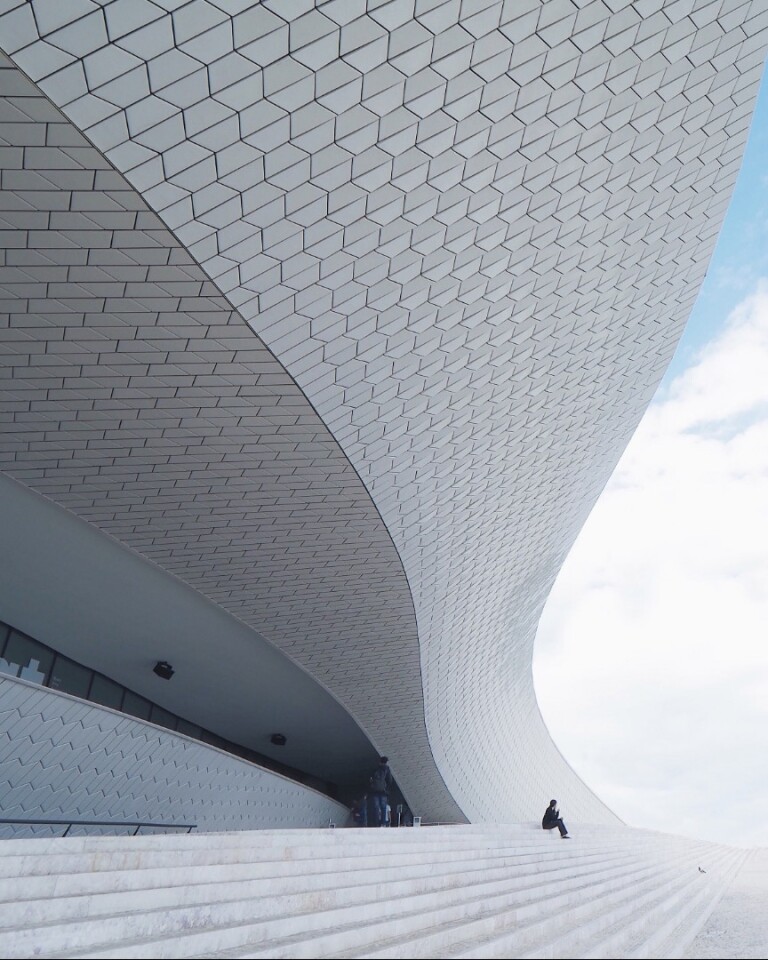 Finalist in The Architect category of the 2018 EyeEm Awards: The MAAT Museum in Lisbon, Portugal