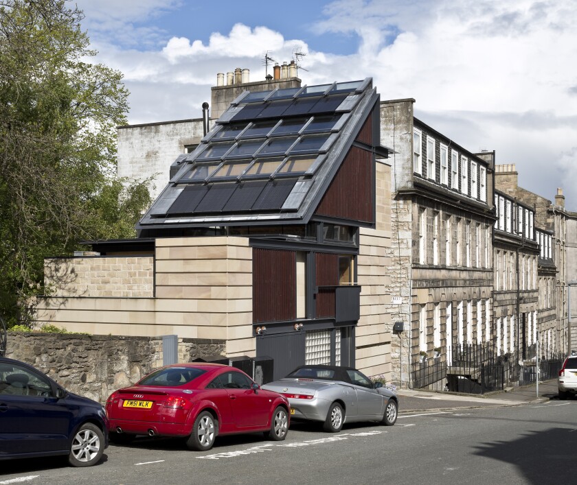 Murphy House boasts some modest green cred too, and features a solar array on the roof that reduces grid-based electricity requirements