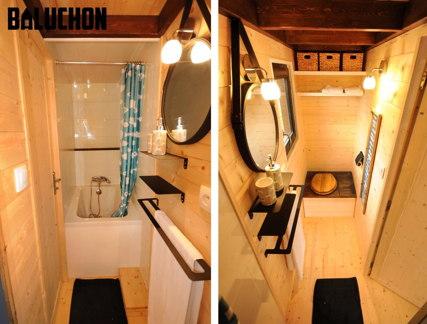The Calypso's bathroom also includes a composting toilet