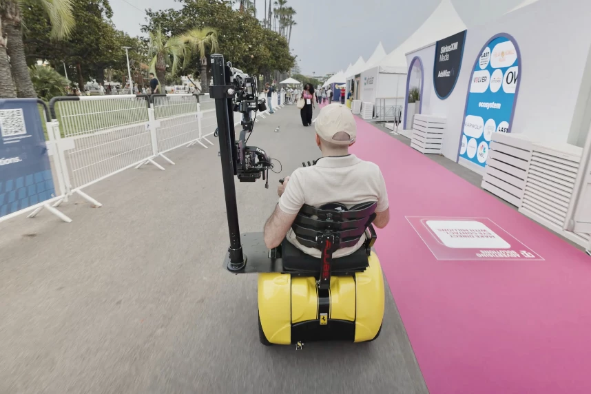 The Caerus Steadicam debuted at IBC 2025 Amsterdam