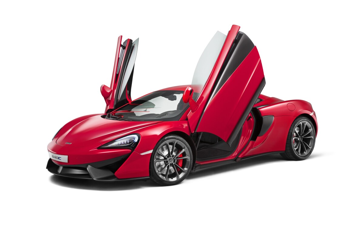 Mclaren Unveils V8 Powered Entry Level 540c Coupe