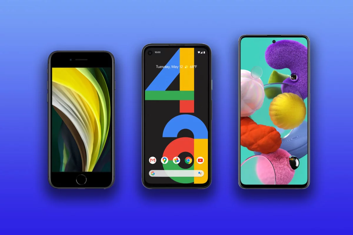 New Atlas compares the specs and features of the major mid-range phones – the iPhone SE (2020), the Google Pixel 4a, and the Samsung Galaxy A51