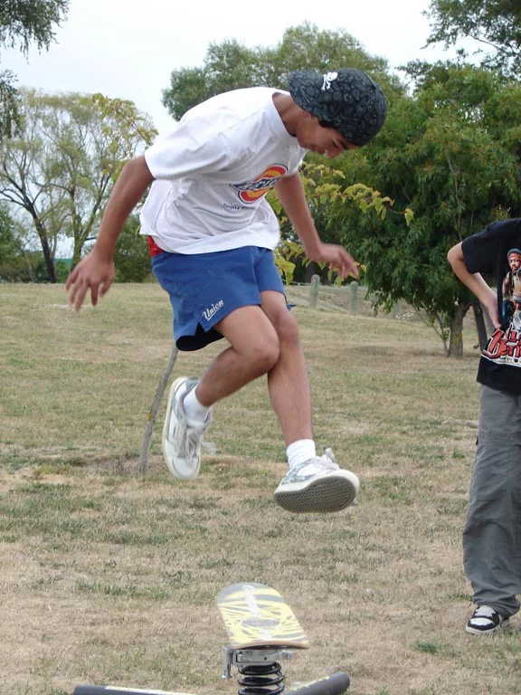 The spin function on the Gyroboard can be slowed down and stopped altogether