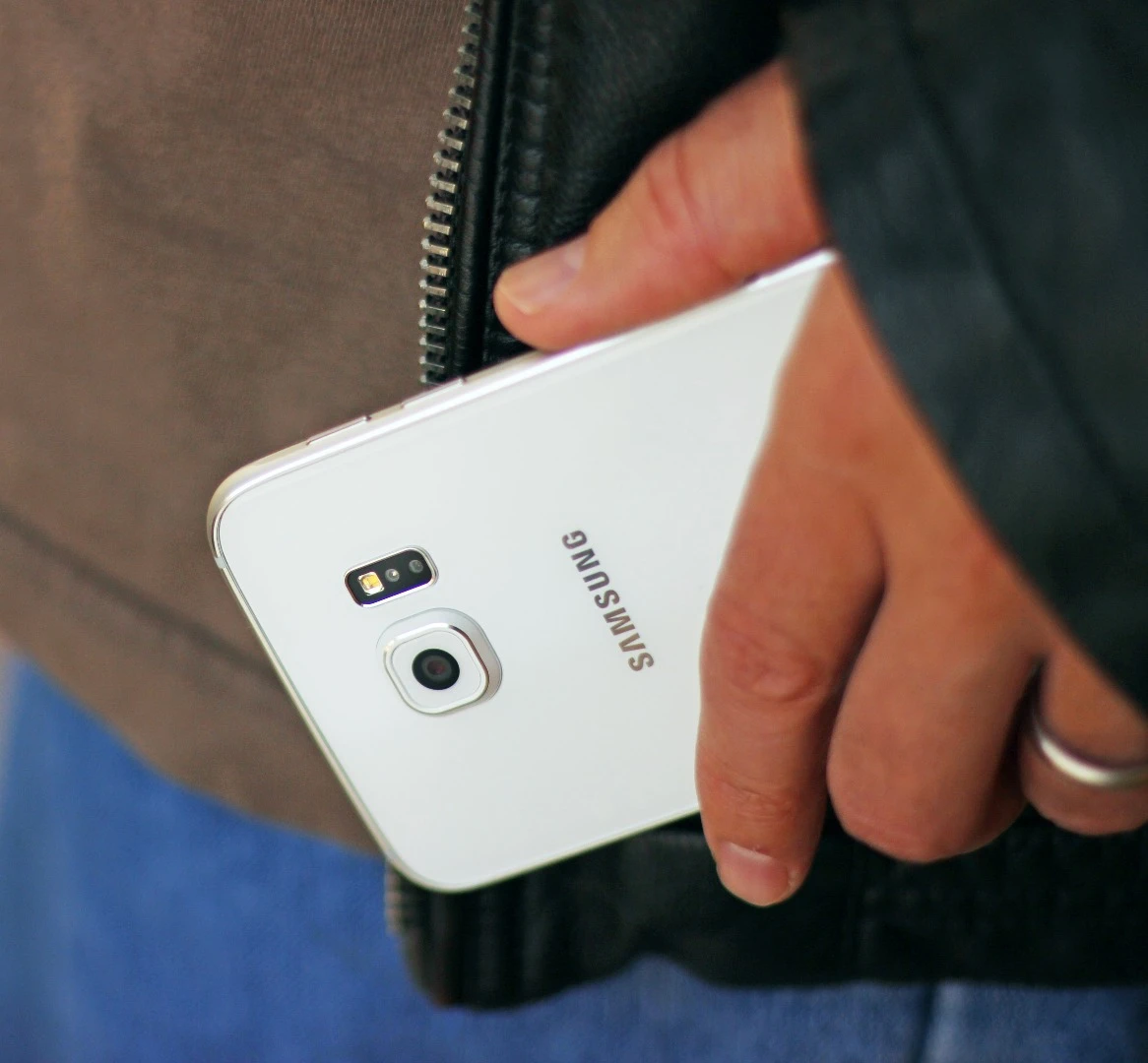 The Galaxy S6's glass back is, even after three months, a pleasure to hold