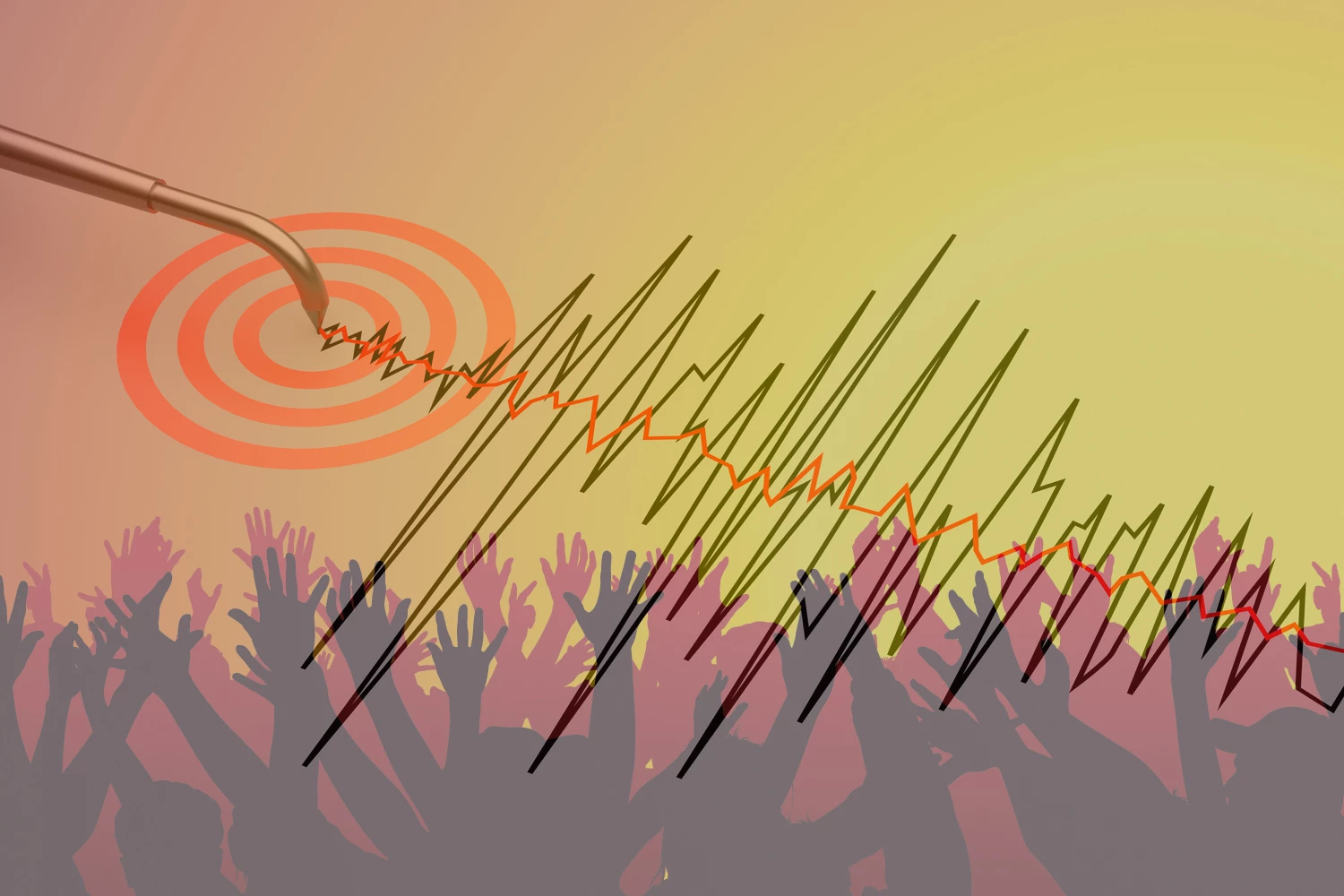 Music fans have been known to cause earthquakes at concerts, but whose army of supporters could make the earth move the most?