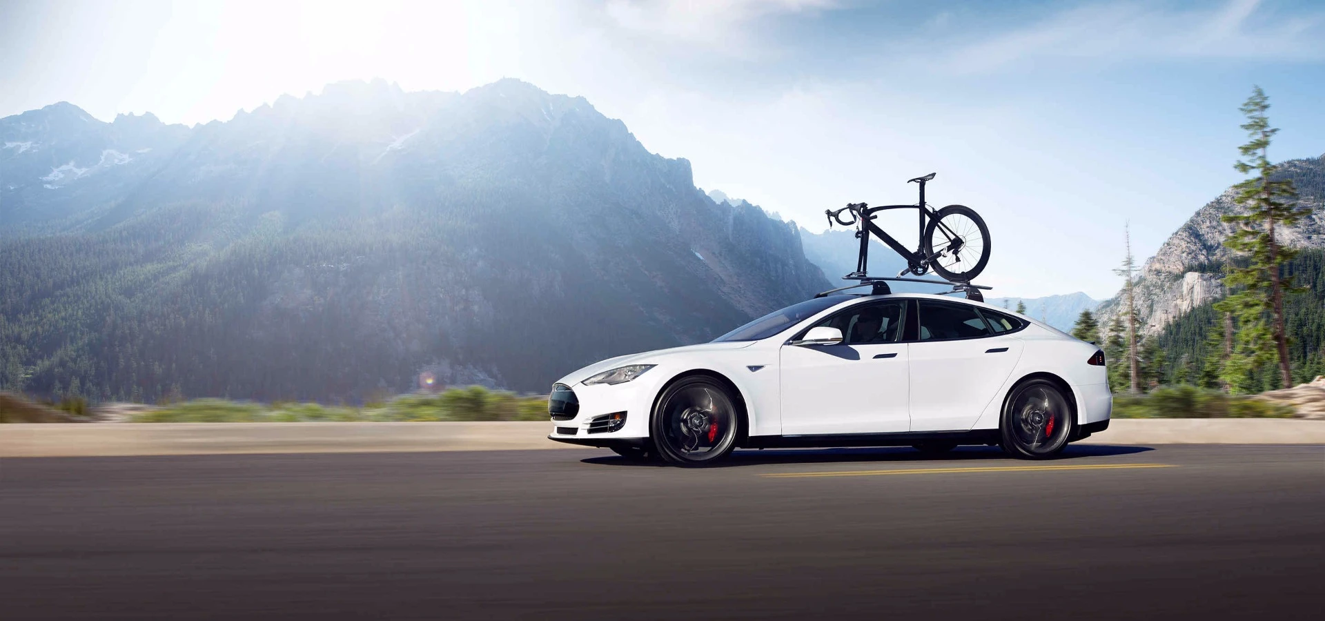 The Model S can hit 100 km/h in just 2.8 seconds with a new update