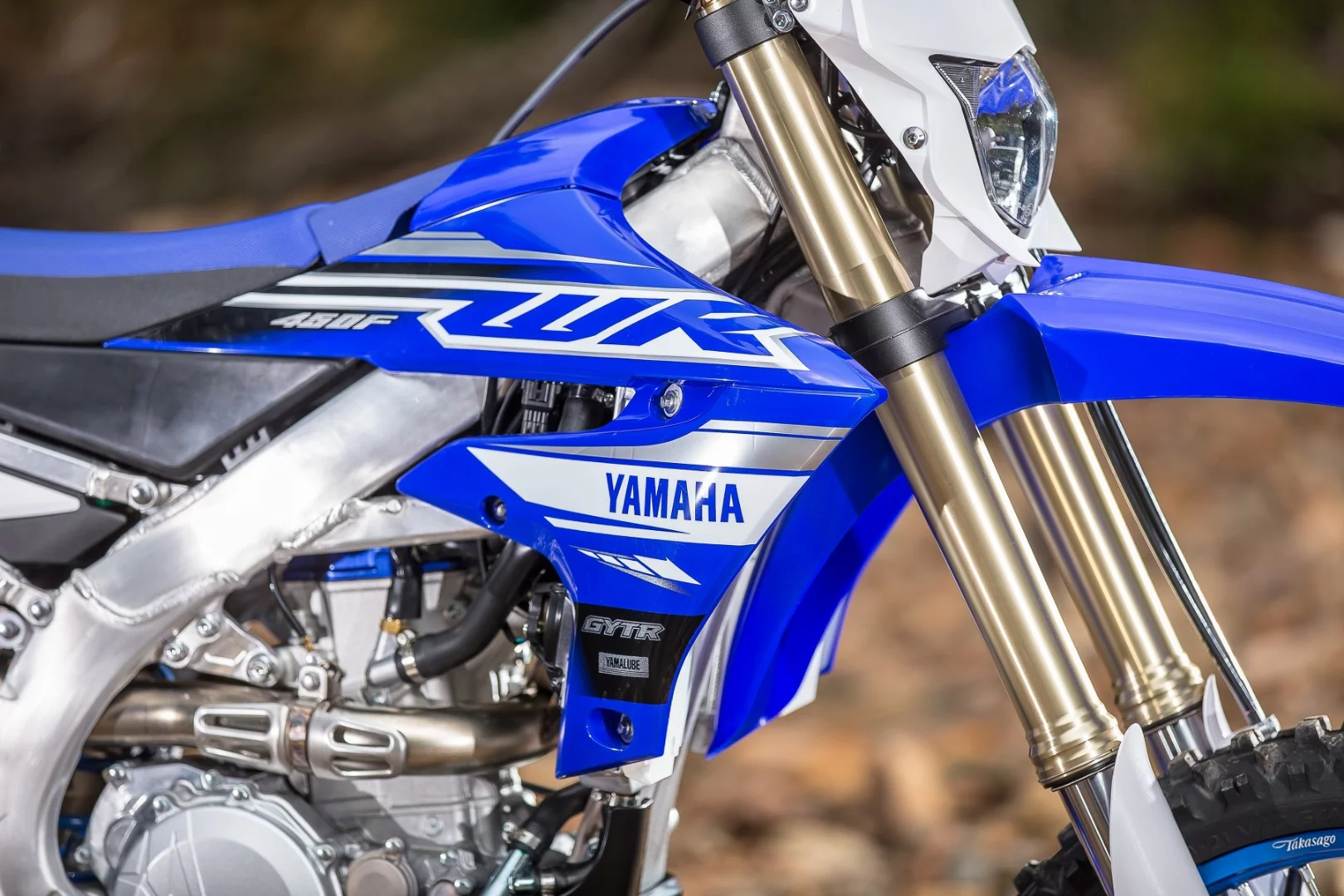 For 2019 Yamaha redesigned the radiator shrouds of the WR450F