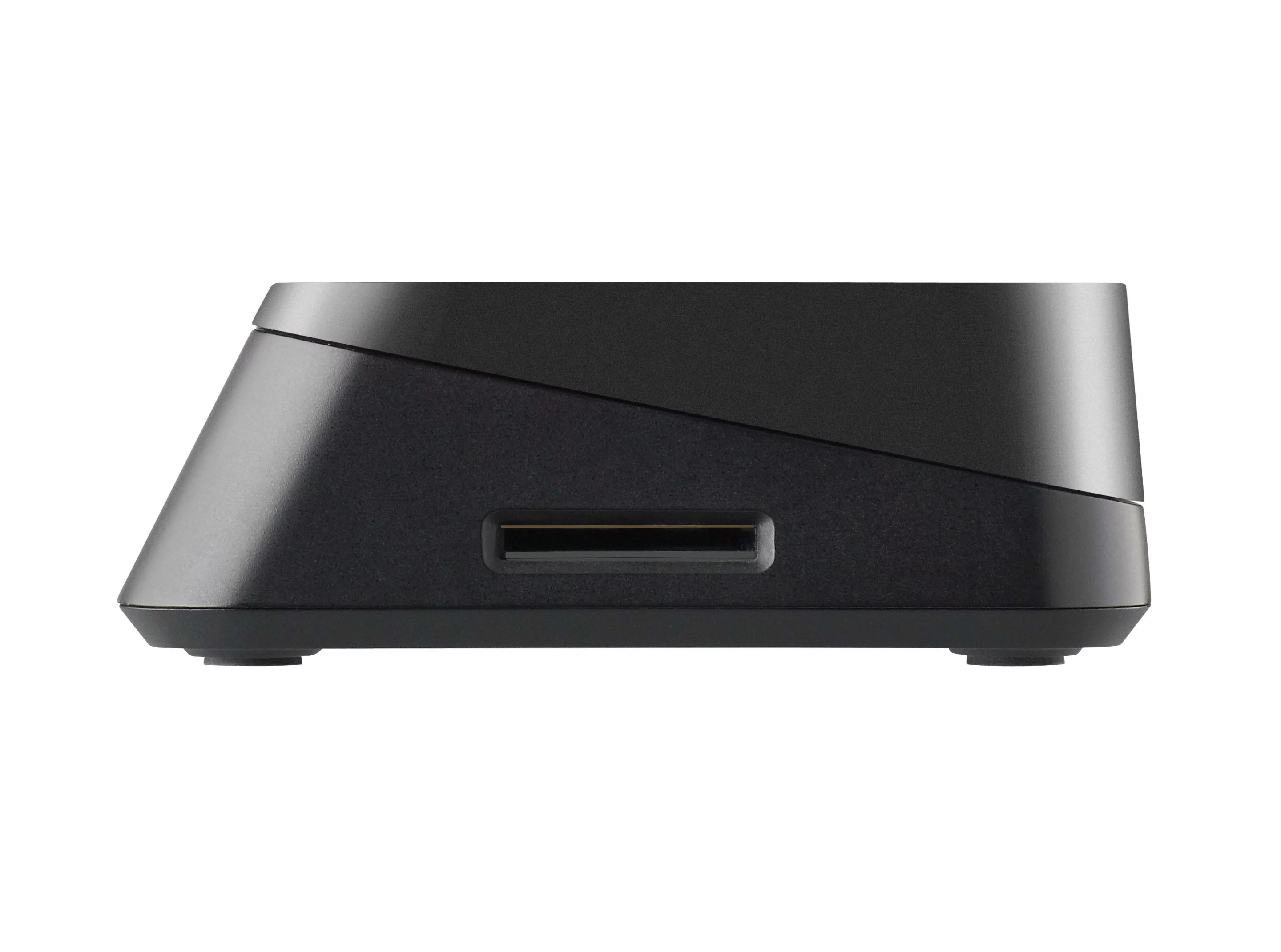 The Pogoplug Mobile device also features its own media card reader