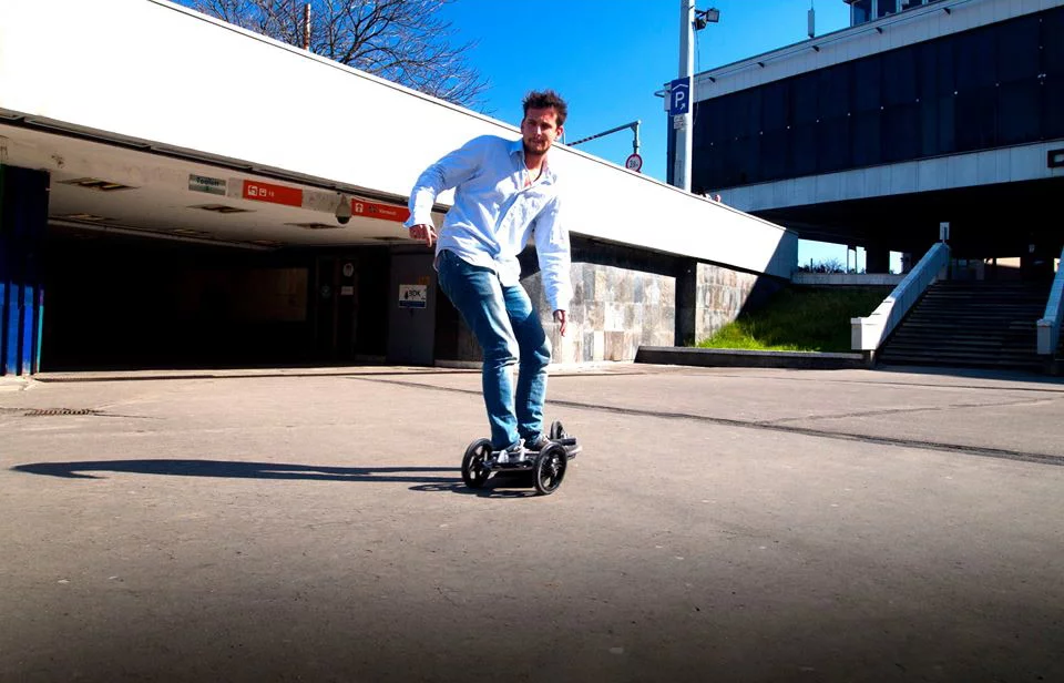 Riding the Deska Board