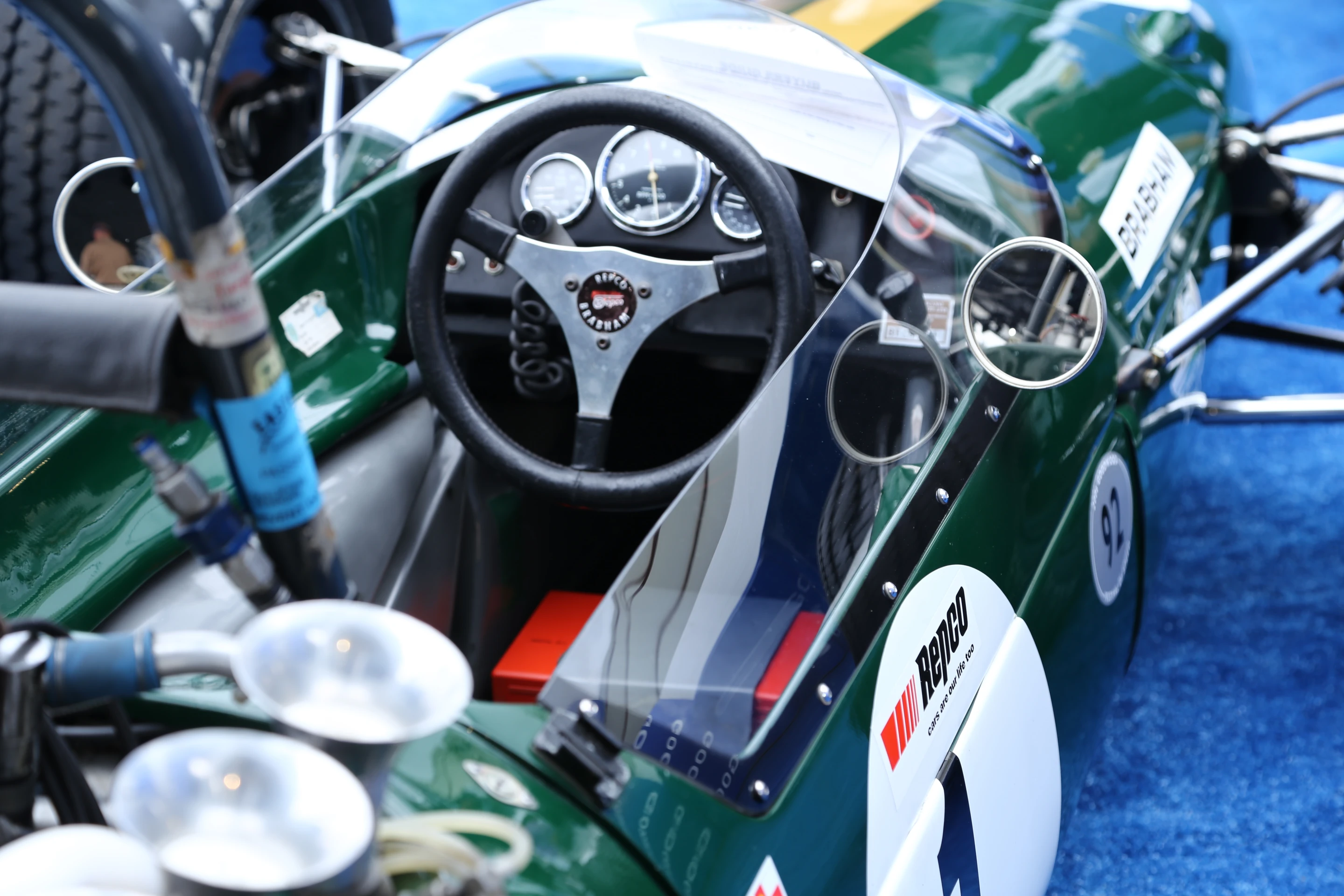 The 1967 Brabham Repco BT-24 Formula One was the "Constructors Championship" car which helped bring it just over $1 million at auction (Photo: Angus MacKenzie/Gizmag.com)