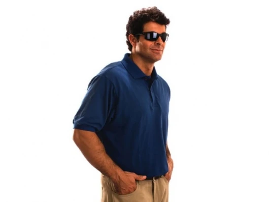 The stylish Miguel Caballero bullet-proof polo shirt.