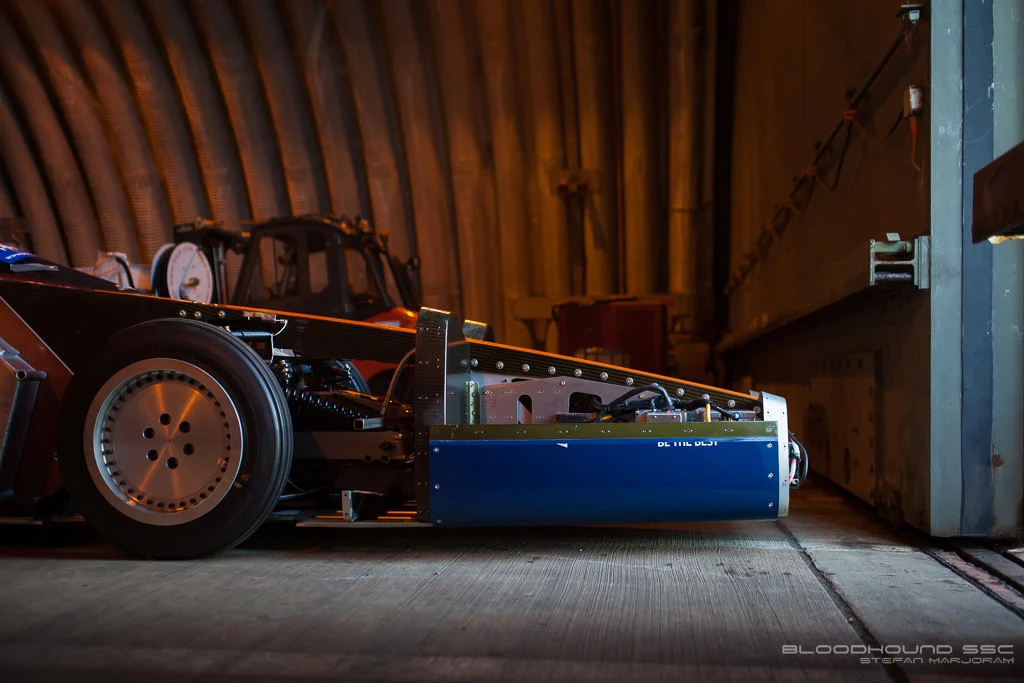 This first public test run for the Bloodhound easily reached a speed over 200 mph and the team hope to cross the 1000 mph threshold in 2020
