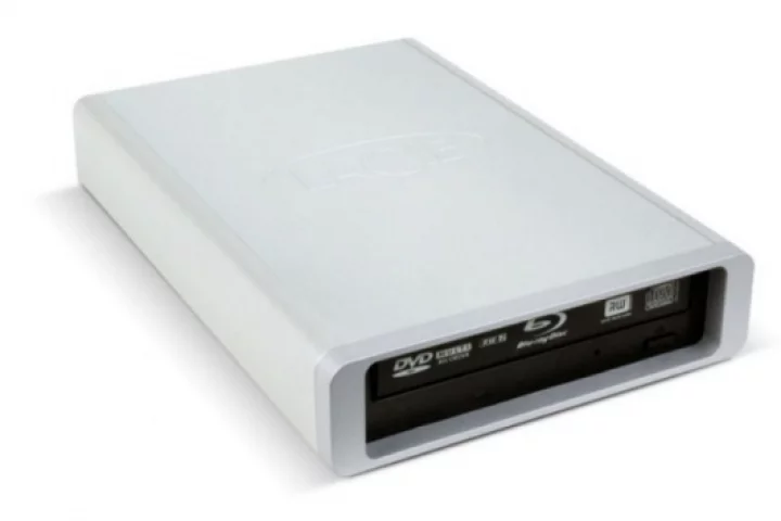 The LaCie d2 Blu-ray drive