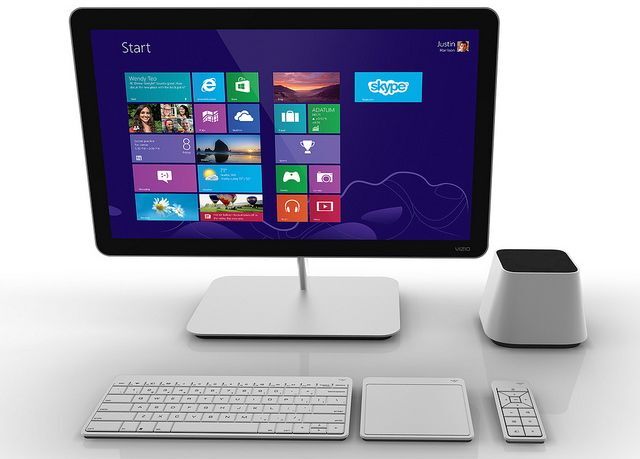 The Vizio All-in-One Touch PC