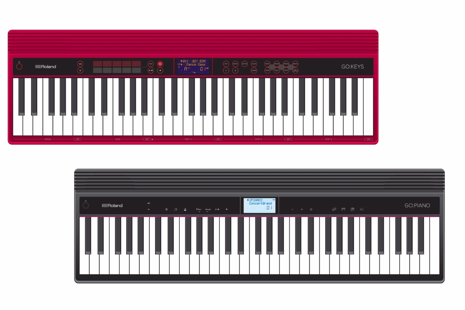 Roland targets beginners with new Go piano keyboards