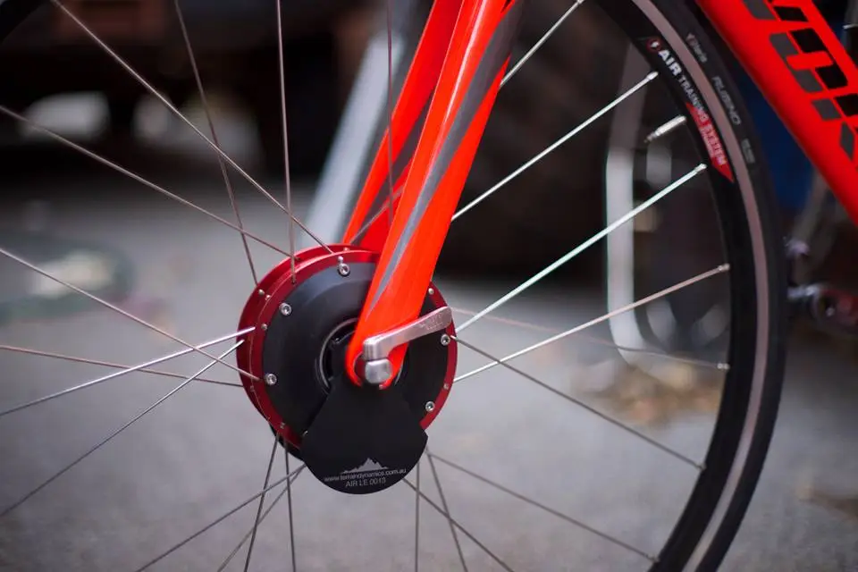 The AIRhub generates up to 100 watts of resistance