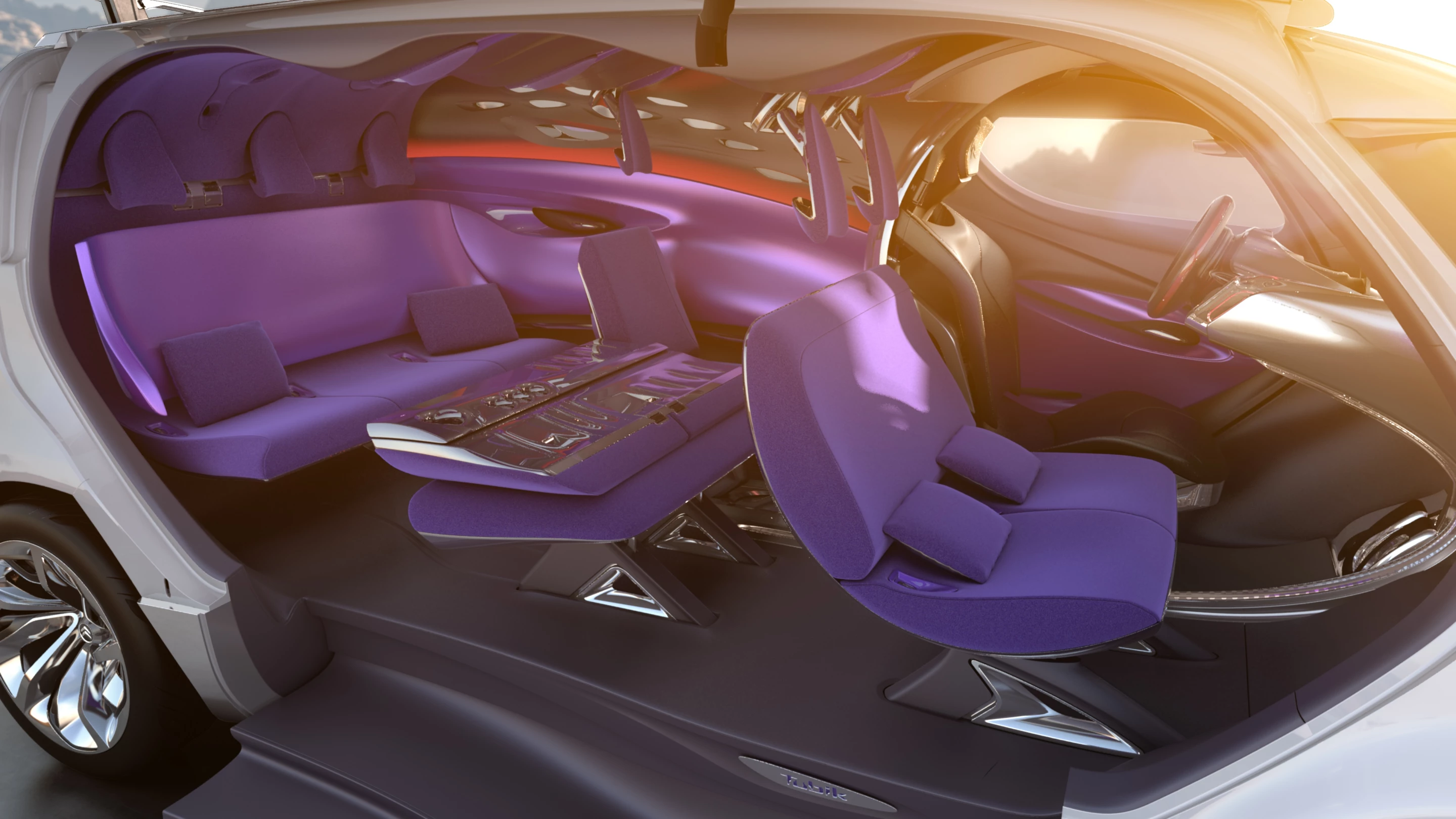 Citroen's Tubik - interior