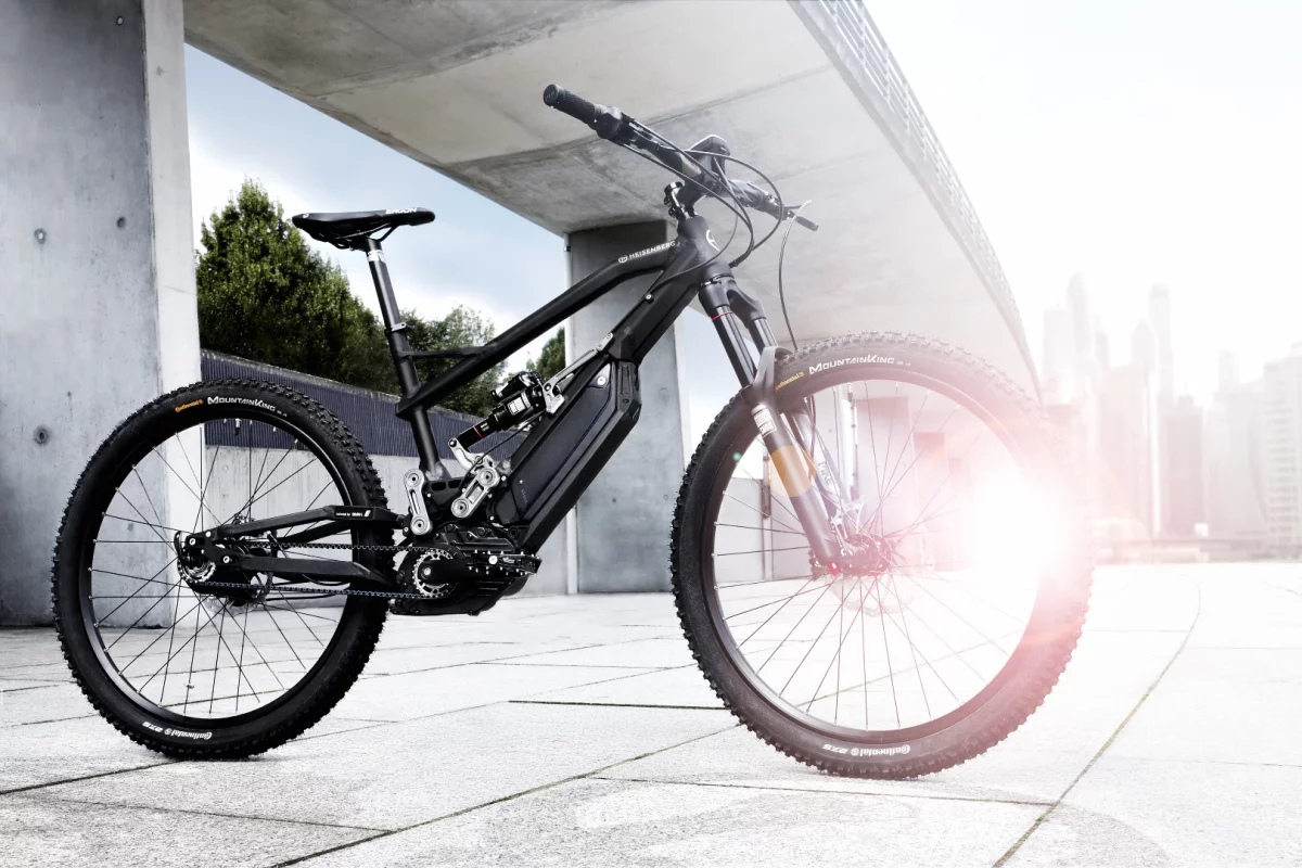 The all-new HNF Heisenberg XF1 full-suspension e-mountain bike