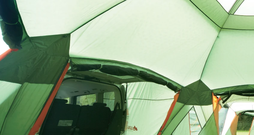 The Decagon car joint tarp