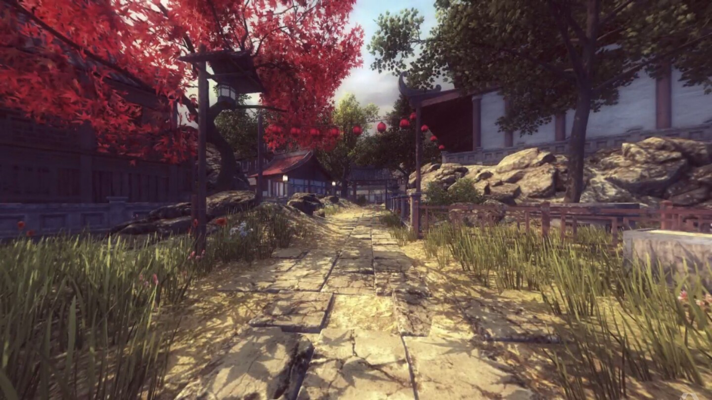 An example of a PC environment that Seurat could bring to mobile VR headsets