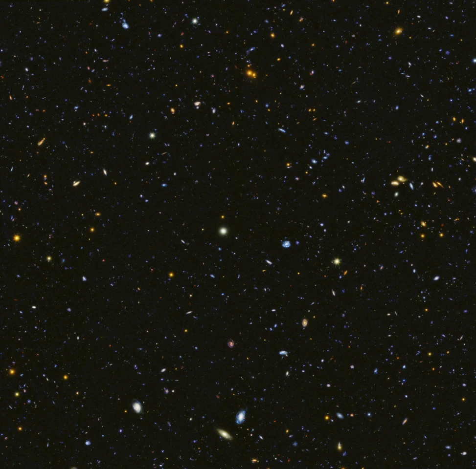 A section of the GOODS-South field, in the direction of the constellation Fornax