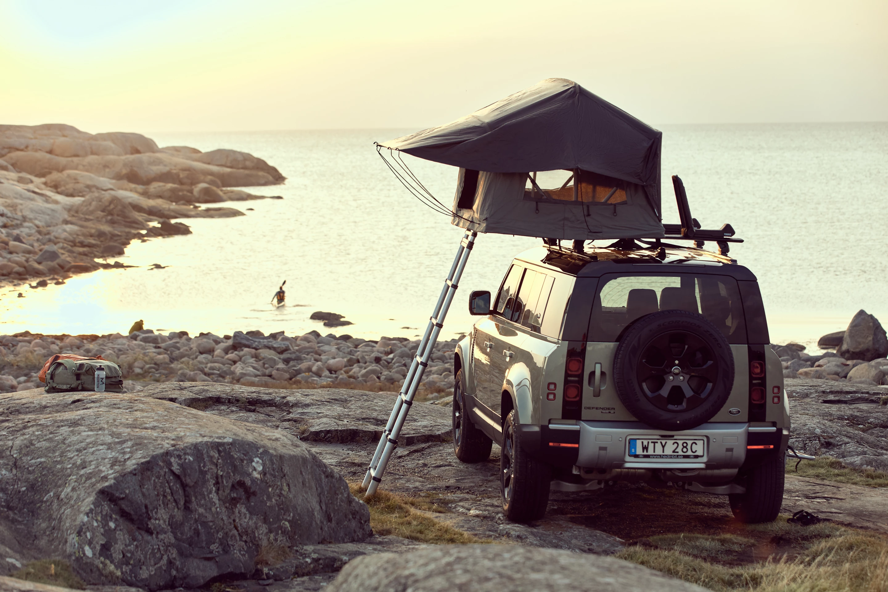 The Foothill looking fit on the new Land Rover Defender