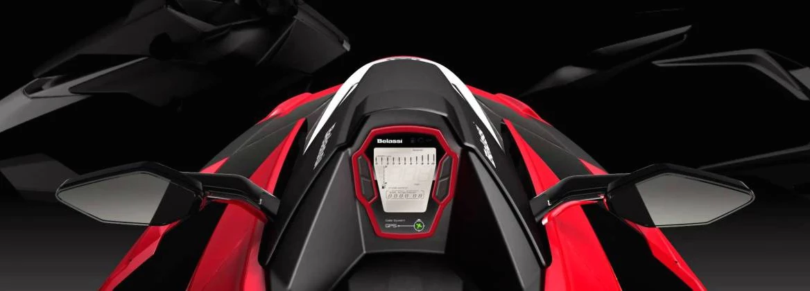 Belassi B3R Sport - digital dash