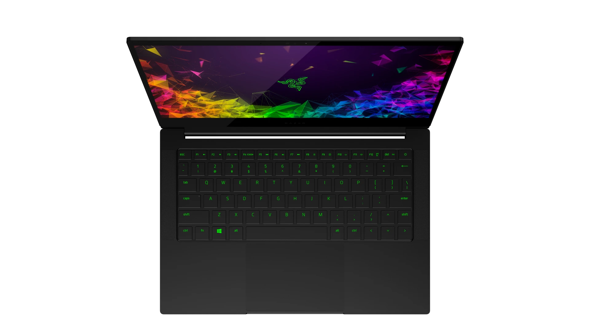 The Razer Blade Stealth ultraportable gaming laptop has an anti-ghosting backlit keyboard and glass trackpad