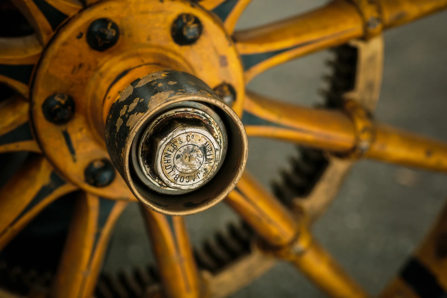 Ferdinand Porsche stamped the major components "P1"