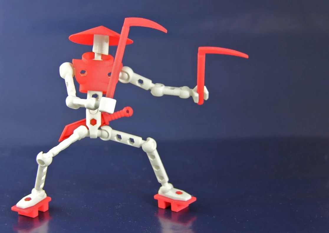 ModiBots can be modified with more than 700 parts (Photo: Wayne Losey)