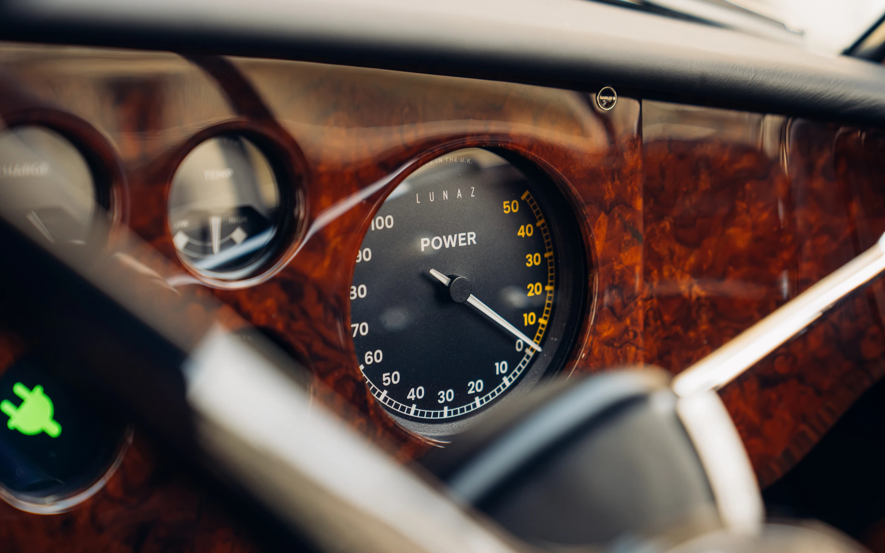 Dials upgraded to pristine, EV-friendly condition