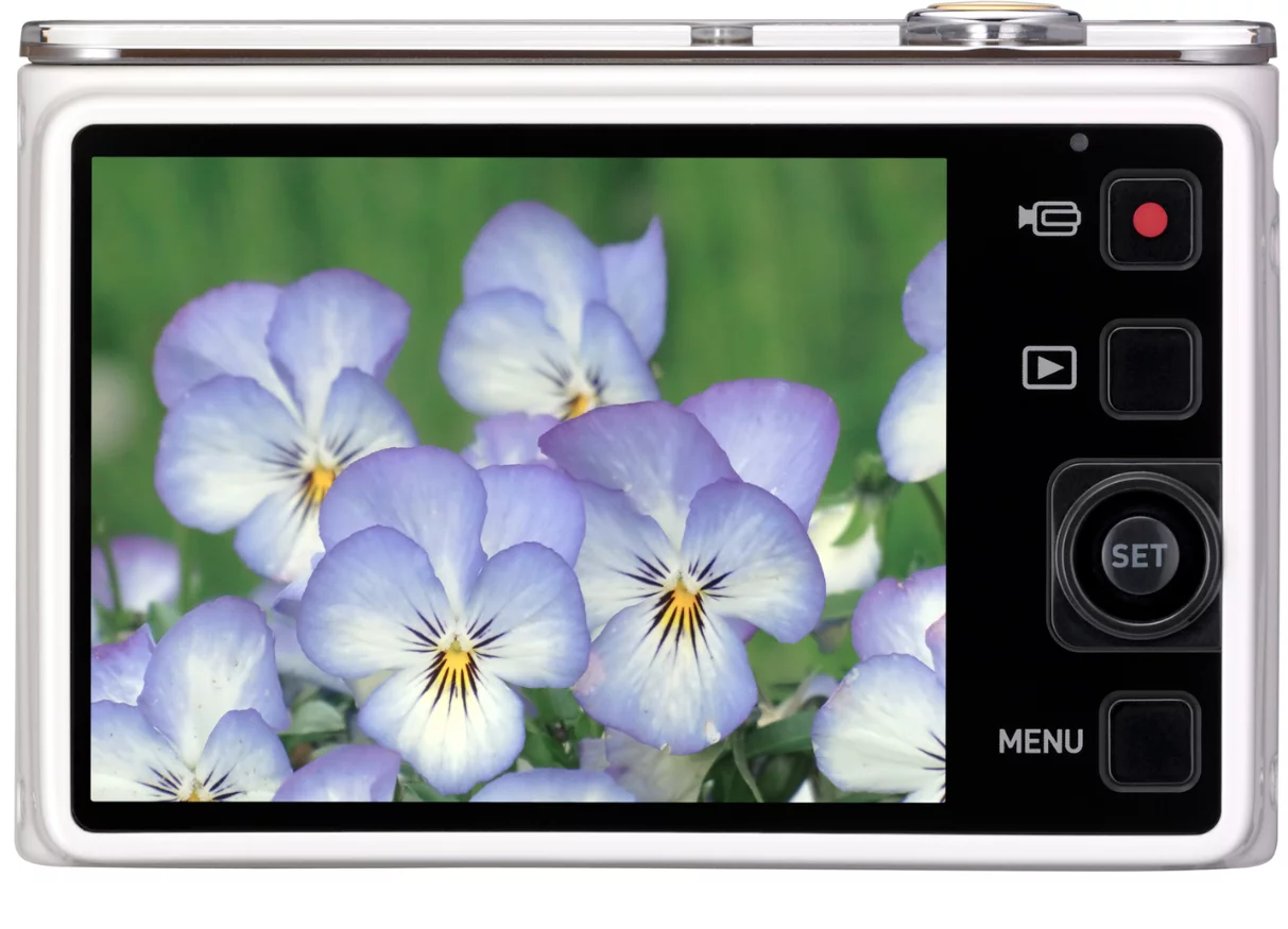 The Casio EXILIM EX-JE10 features a 1/2.3-inch 16.1-megapixel CCD sensor, a 26mm wide-angle lens with a 5x optical zoom