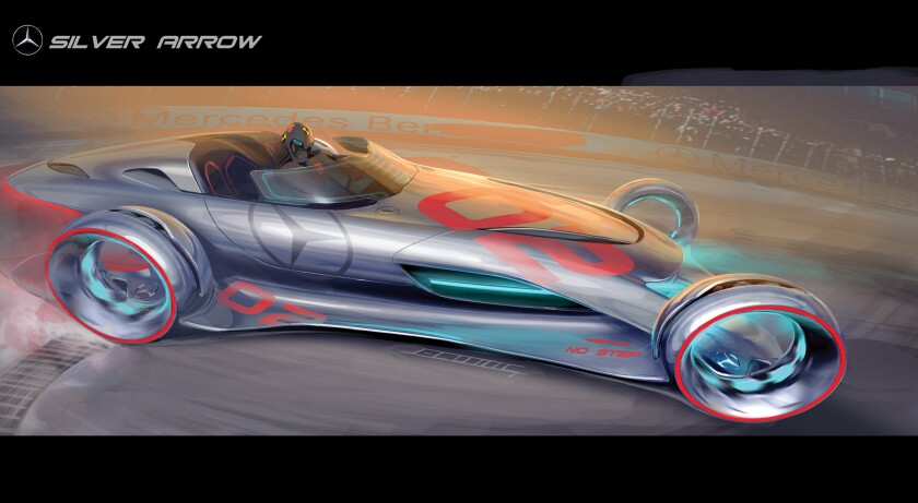 Silver Arrow (Image: Mercedes-Benz Research & Development North America)