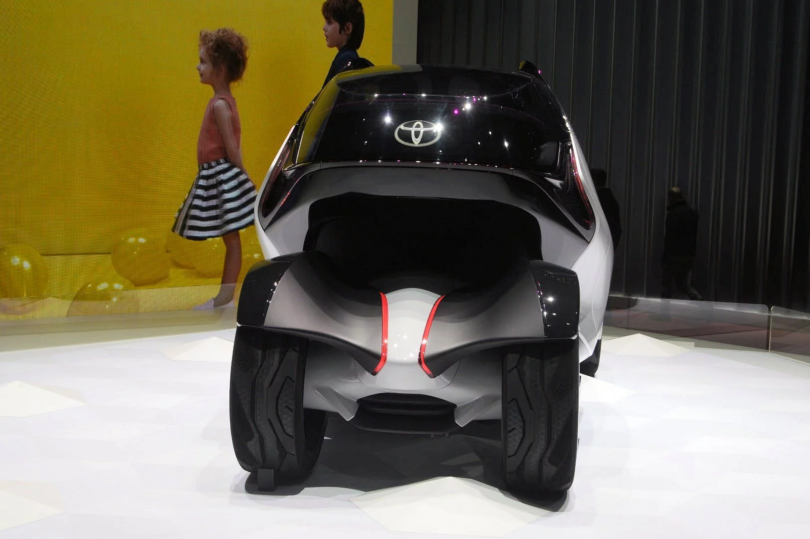 Though self-driving tech has been included in the concept, Toyota firmly believes that i-Tril drivers will want to take such things into their own hands for much of their journeys