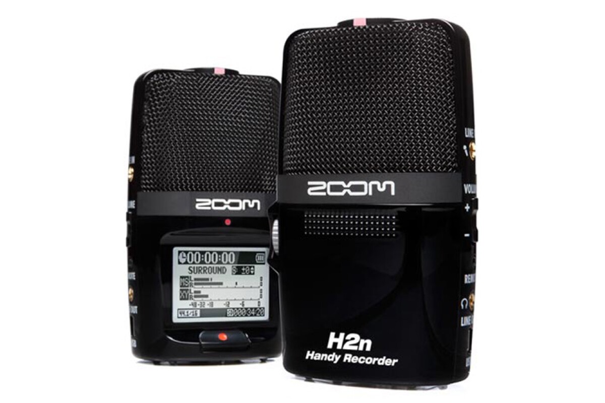 Zoom H2n Handy Recorder boasts five microphones and MidSide recording